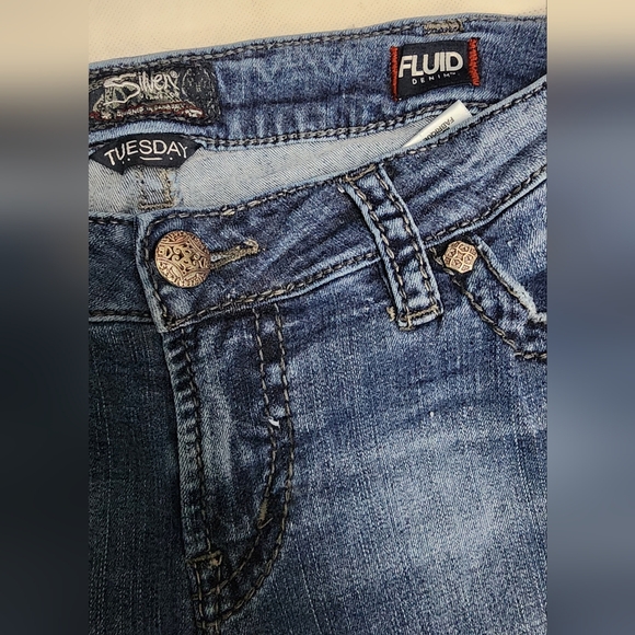 Silver Jeans Tuesday Low Boot W33/L31 - Picture 2 of 9